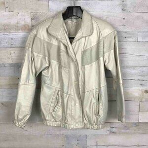 Rocco D'Amelio Dero Leather Jacket Coat Small